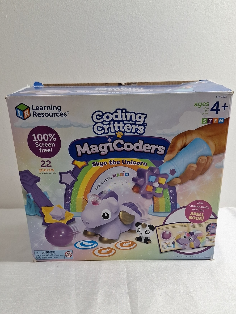 MagiCoders Skye the Unicorn Coding Toy - Purple